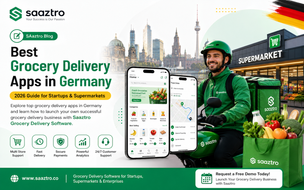 Best Grocery Delivery Apps in Germany (2026 Guide for Startups & Supermarkets)