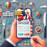how to start food delivery app business in Spain