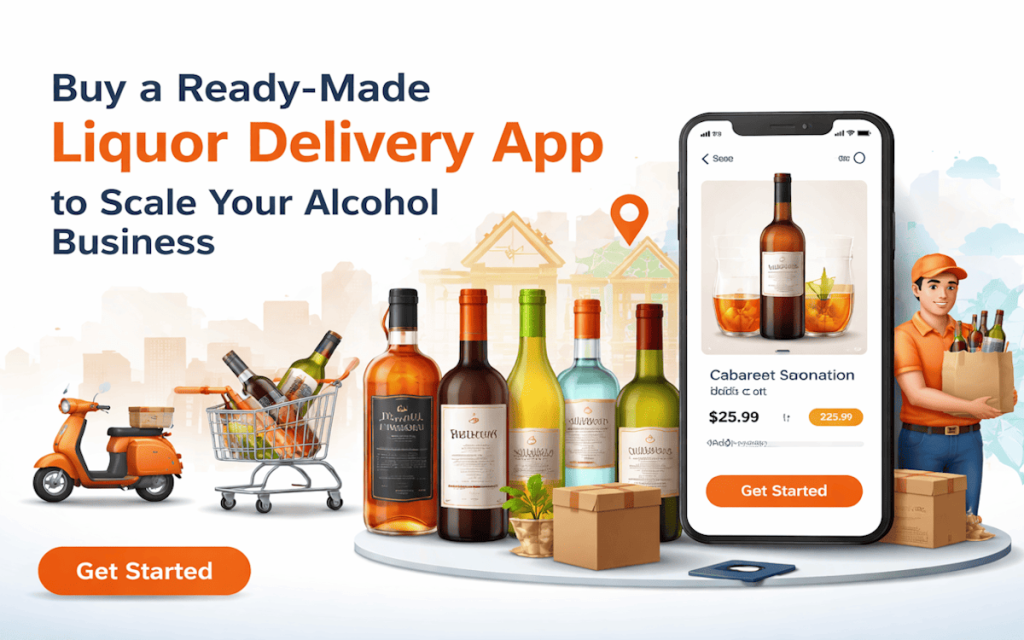 ready-made liquor delivery app