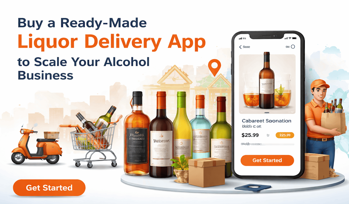 ready-made liquor delivery app