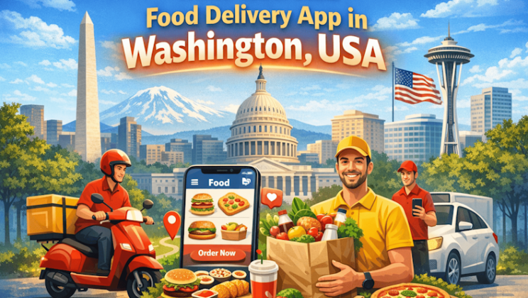 White-Label SaaS Food Delivery App in Washington, USA: A Complete Guide for Restaurants & Startups