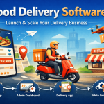 Food delivery software with customer app, delivery app and admin dashboard by Saaztro