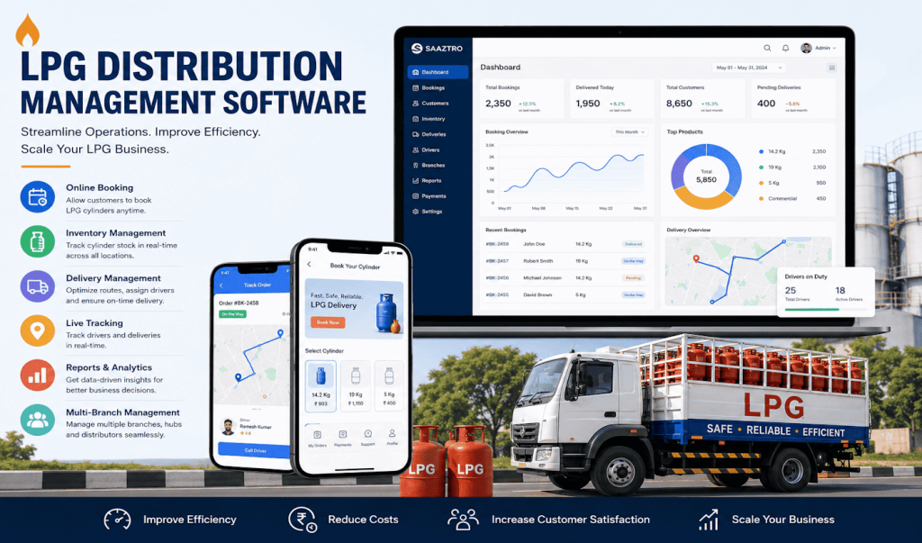 LPG distribution management software