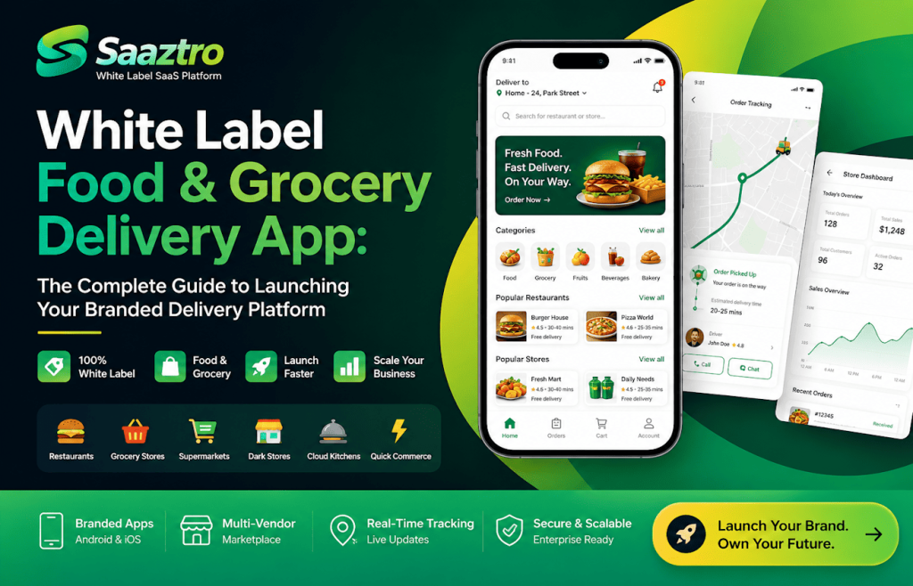 White Label Food & Grocery Delivery App
