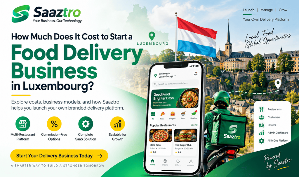 Start a Food Delivery Business in Luxembourg