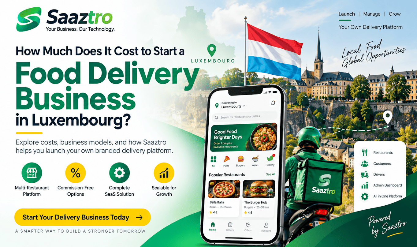 Start a Food Delivery Business in Luxembourg